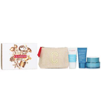 Clarins Hydra Essentiel Set:  3pcs+1bag