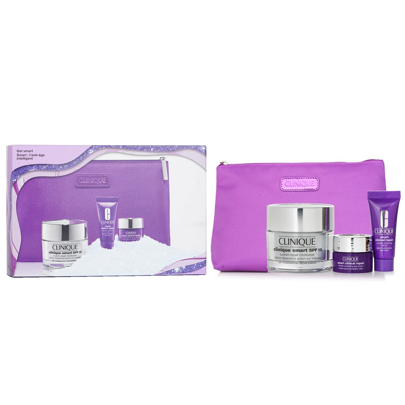 Clinique Smart Repair Anti-Age Intelligent Set  3pcs+1bag