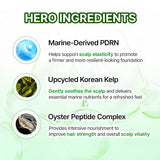 Growus Algae Therapy Mineral Shampoo 500ml – Refreshing Scalp Care Shampoo for Hydrated &amp; Healthy-Looking Hair