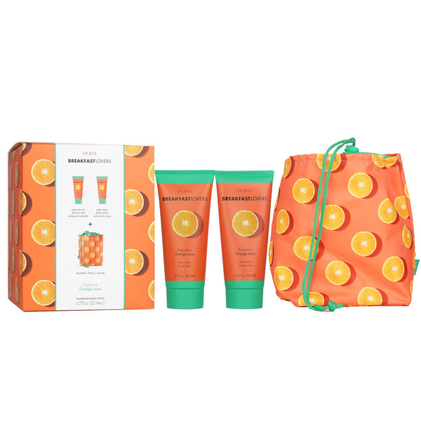Pupa Breakfast Lovers Kit 1 Orange Juice:  2pcs+1bag