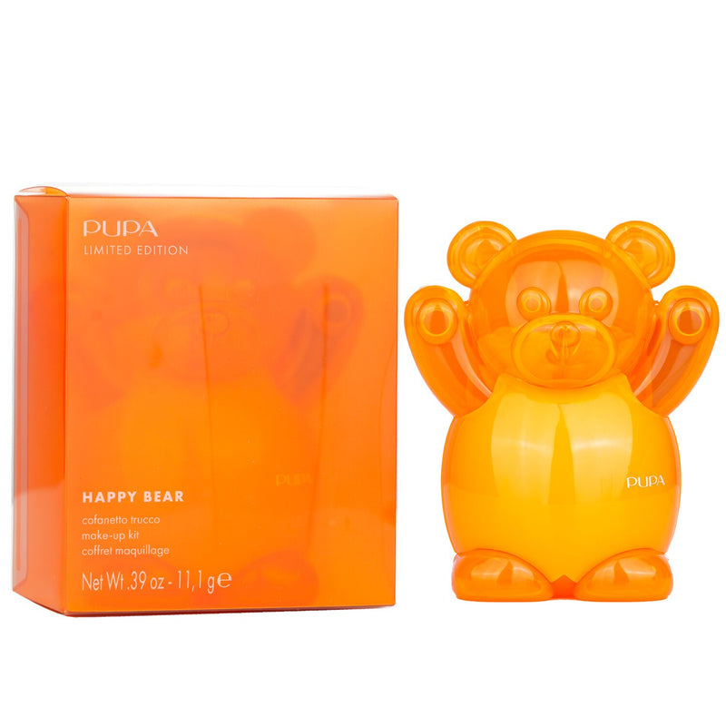 Pupa Happy Bear Make Up Kit Limited Edition - # 004 Orange  11.1g/0.39oz