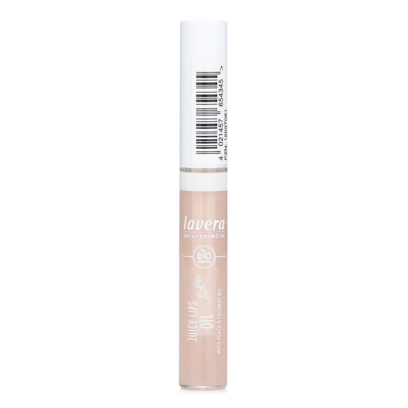 Lavera Juicy Lips Oil With Peach & Coconut Oil  5.5ml/0.1oz