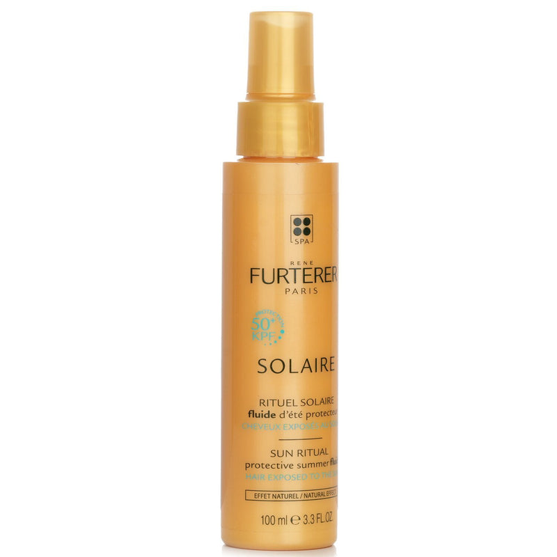 Rene Furterer Solaire Sun Ritual Protective Summer Fluid (Hair Exposed To The Sun, Natural Effect) (Damage)  100ml/3.3oz