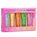 Peter Thomas Roth Hello, Mini Masks Besties Kit: Rose+Cucumber+Pumpkin+24K Gold+Water Drench Mask  14ml/0.47oz x5