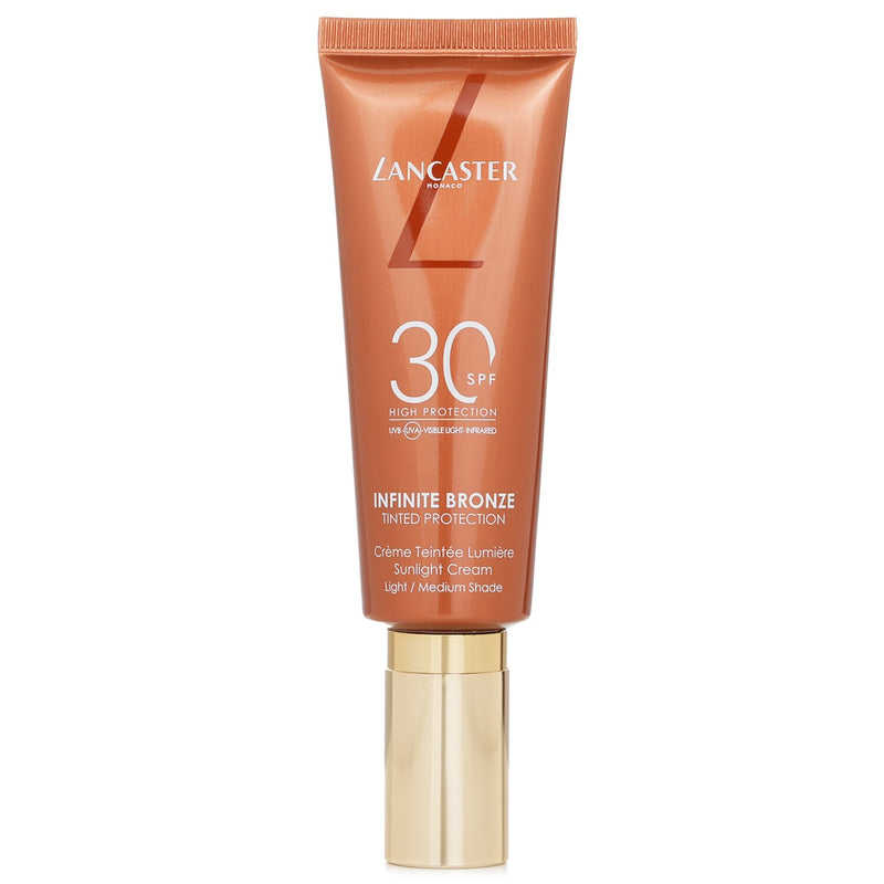 Lancaster Infinite Bronze Sunlight Cream SPF 30 light/Medium Shade  50ml/1.6oz