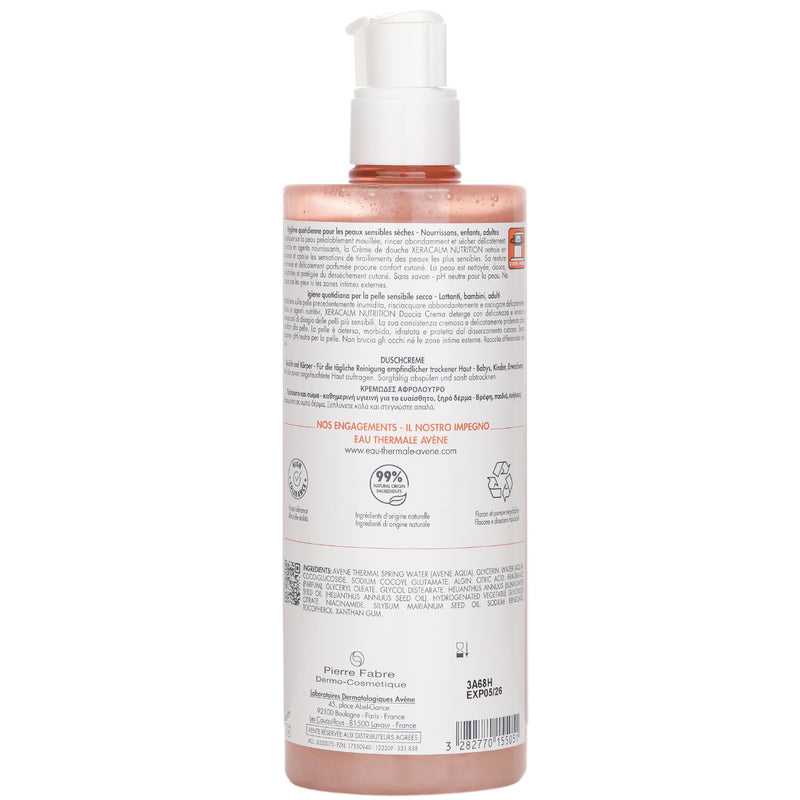 Avene XeraCalm Nutrition Shower Cream  500ml/16.9oz