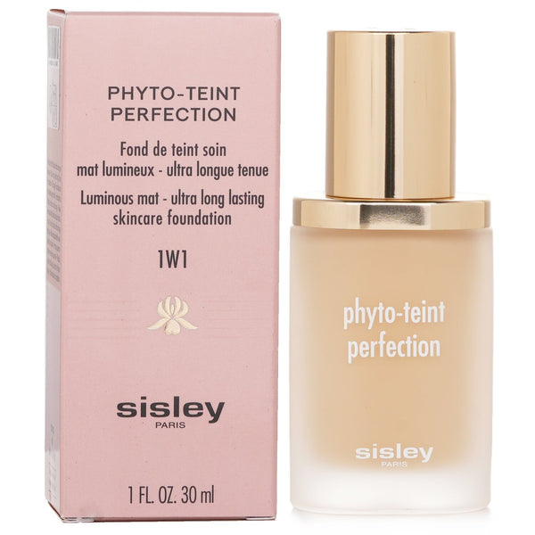 Sisley Phyto Teint Perfection Luminous Mat-Ultra Long Lasting Skincare Foundation - # 1W1 Ecru  30ml/1oz