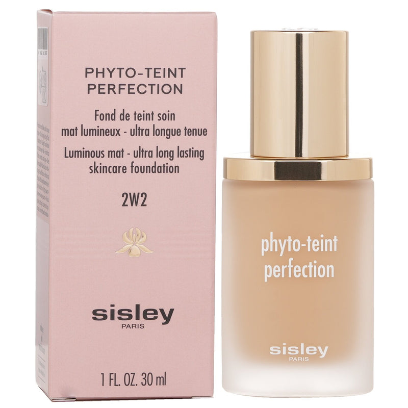 Sisley Phyto Teint Perfection Luminous Mat-Ultra Long Lasting Skincare Foundation - # 2W2 Desert  30ml/1oz