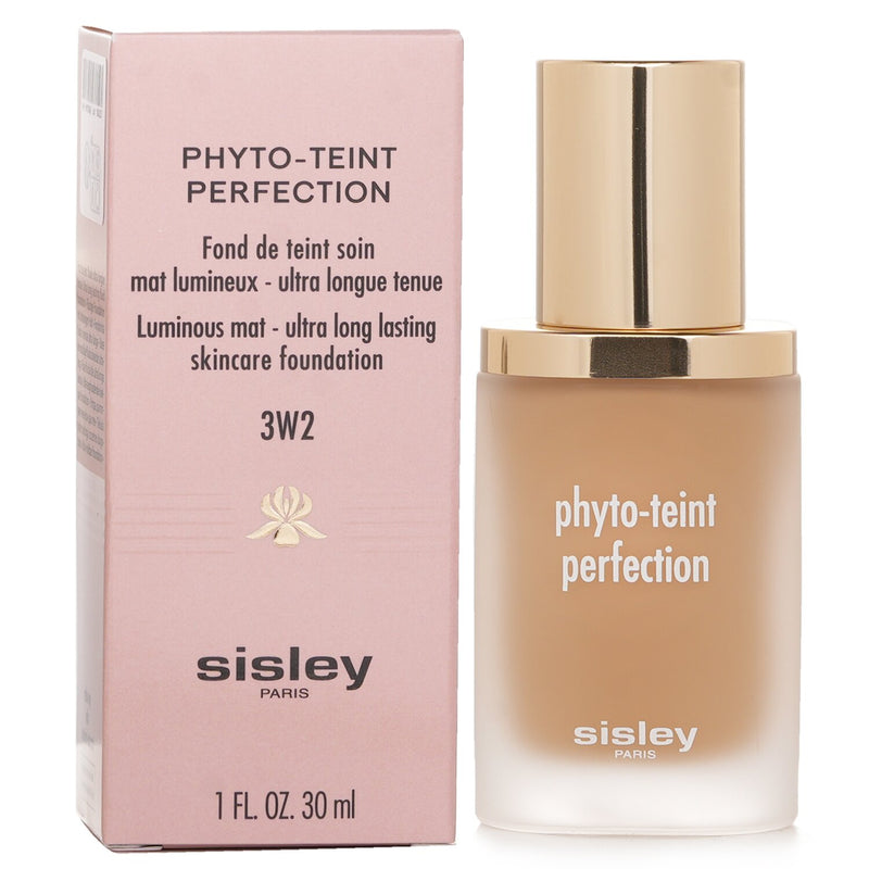 Sisley Phyto Teint Perfection Luminous Mat-Ultra Long Lasting Skincare Foundation - # 3W2 Hazel  30ml/1oz