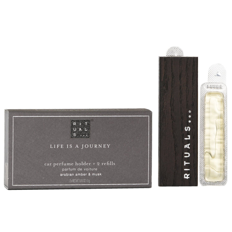 Rituals Homme Life Is A Journey Car Perfume Holder+ 2 Refills  3gx2