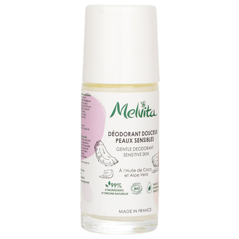 Melvita Gentle Roll On Deodorant for Sensitive Skin  50ml