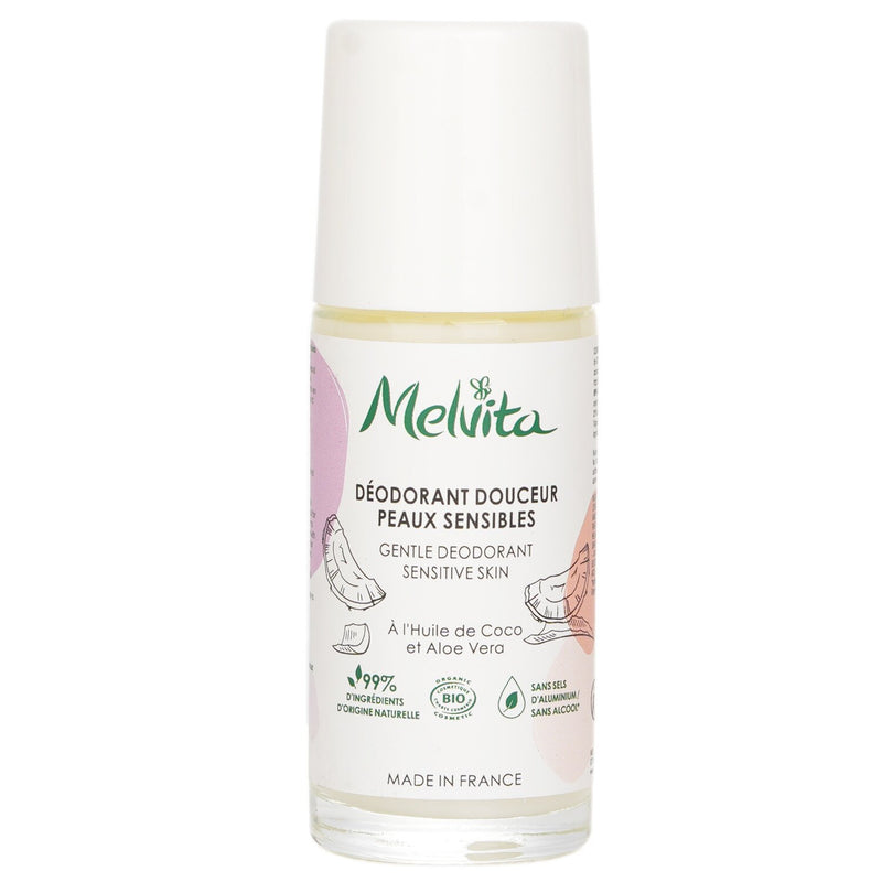 Melvita Gentle Roll On Deodorant for Sensitive Skin  50ml