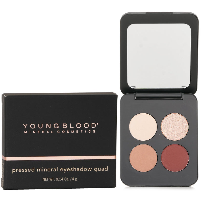 Youngblood Pressed Mineral Eyeshadow Quad - # Starlit  4g