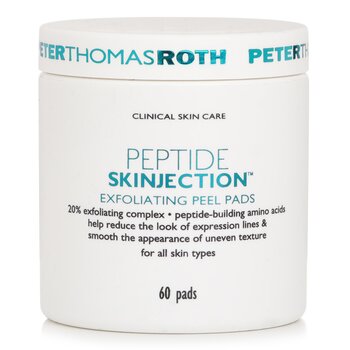 Peter Thomas Roth Peptide Skinjection? Exfoliating Peel Pads  60 Pads