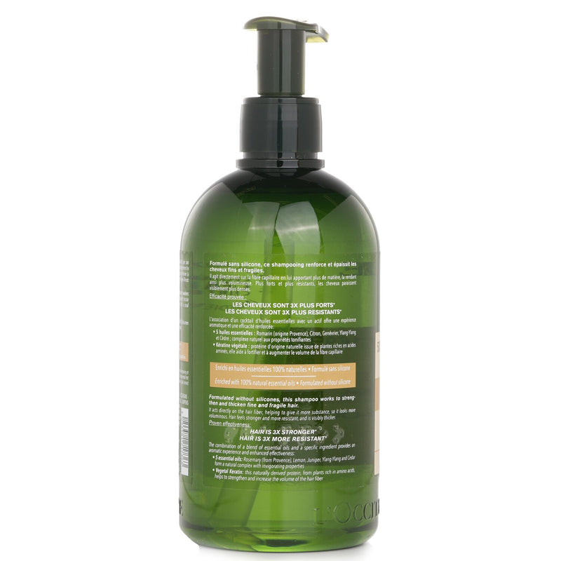 L'Occitane Aromachologie Force & Volume & Strength Shampoo  500ml/16.9oz