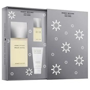 Issey Miyake L'eau D'issey Pour Homme Man Set Eau De Toilette 125ml & Eau De Toilette 15ml & Sg 50ml (2023)