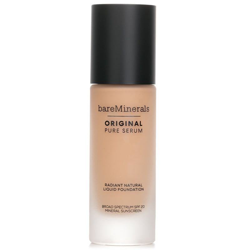 BareMinerals Original Pure Serum Radiant Natural Liquid Foundation Mineral SPF 20 - # Medium Neutral 3.5  30ml/1oz