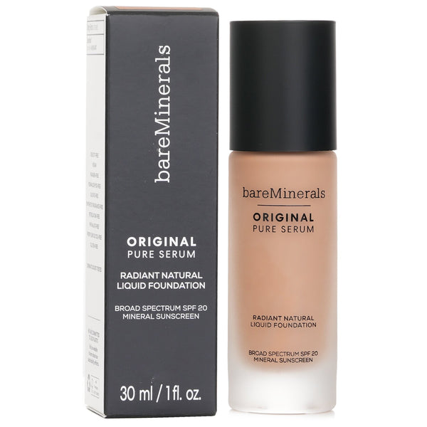 BareMinerals Original Pure Serum Radiant Natural Liquid Foundation Mineral SPF 20 - # Medium Cool 3.5  30ml/1oz