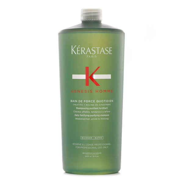 Kerastase Genesis Homme Bain De Force Quotidien Shampoo  1000ml/34oz