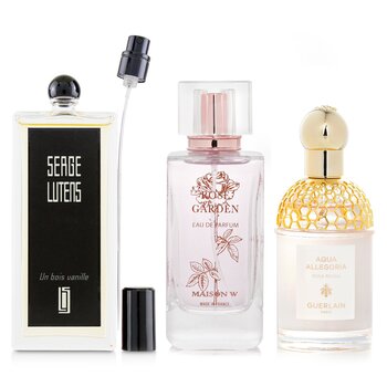 Maison W Maison W x Guerlain x Serge Luten-Rose & Un Bois Vanille Eau De Parfum Spray Bundle  3pcs