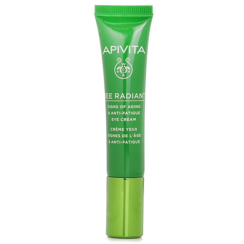 Apivita Bee Radiant Signs Of Aging & Anti Fatigue Eye Cream White Peony & Patented Propolis  15ml