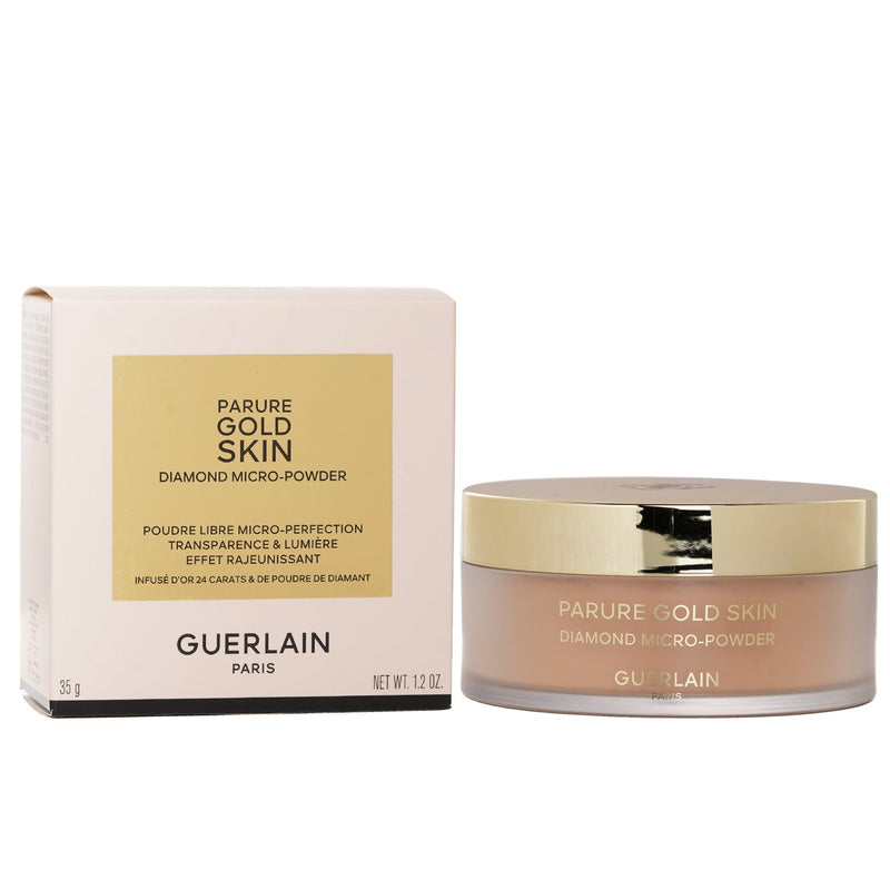 フェイスパウダー GUERLAIN PARURE GOLD SKIN 04 FONCE DEEP Guerlain Parure Gold Skin Diamond Micro Powder - #04 Deep 35g