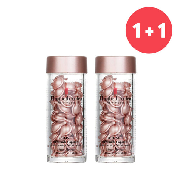 Elizabeth Arden ?Buy 1 Get 1?Ceramide Retinol Capsules - Line Erasing Night Serum  (Add ONE to Cart and get TWO)  60caps