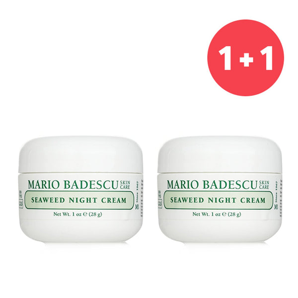 Mario Badescu 【1+1 Set】Seaweed Night Cream - For Combination/ Oily/ Sensitive Skin Types  29ml/1oz