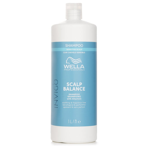 Wella Invigo Scalp Balance Shampoo With Allantoin Sensitive Scalp  1000ml