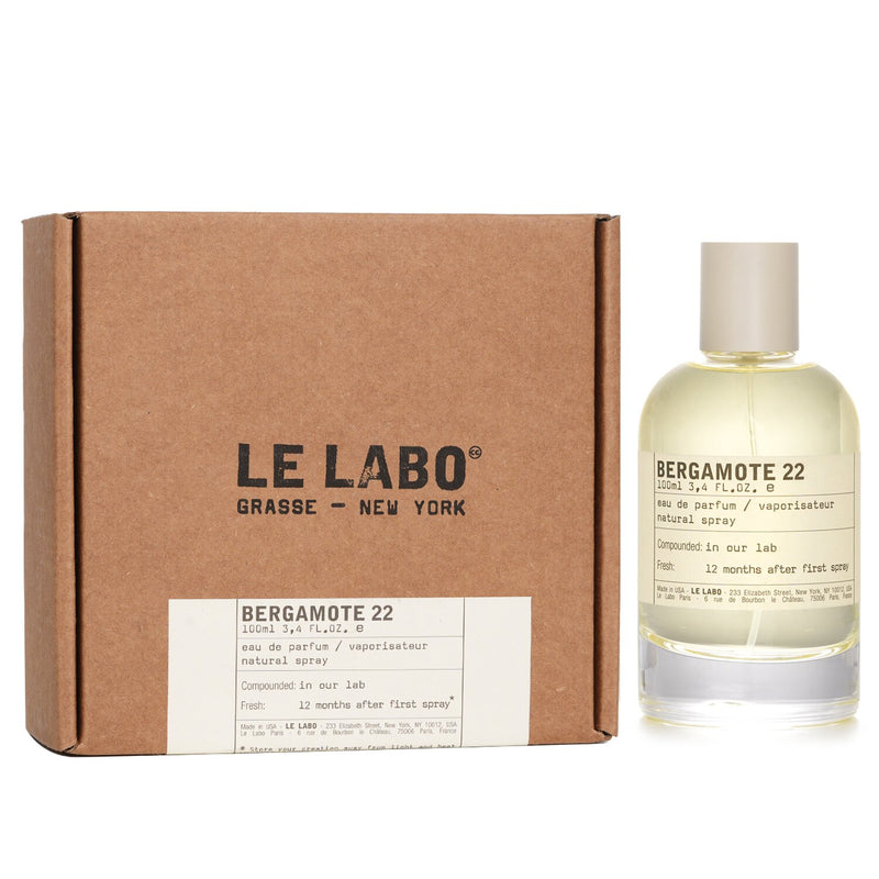 Le Labo Bergamote 22 Eau De Parfum Spray  100ml/3.4oz
