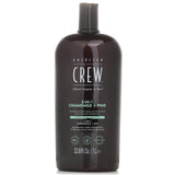 American Crew 3-in-1 Chamomile + Pine Shampoo, Conditioner And Body Wash (Packaging Slightly Damaged)  1000ml/33.8oz