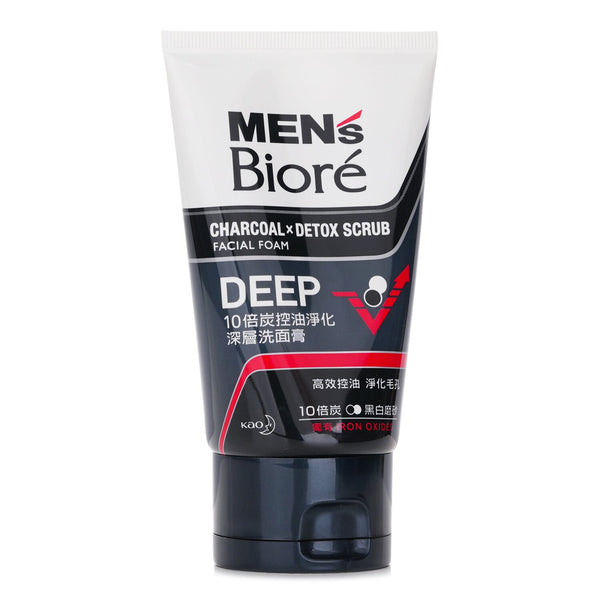 Biore MEN'S Charcoal Detox Deep  100g