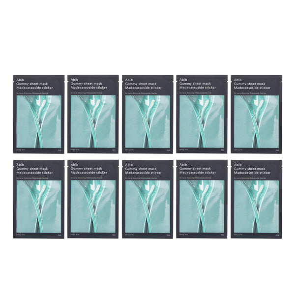 Abib Gummy Sheet Mask Madecassoside Sticker  27ml x 10pcs
