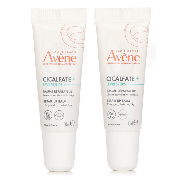 Avene 【1+1 Set】Cicalfate LIPS Repair Balm - For Chapped, Irritated Lips  10ml/0.34oz x2