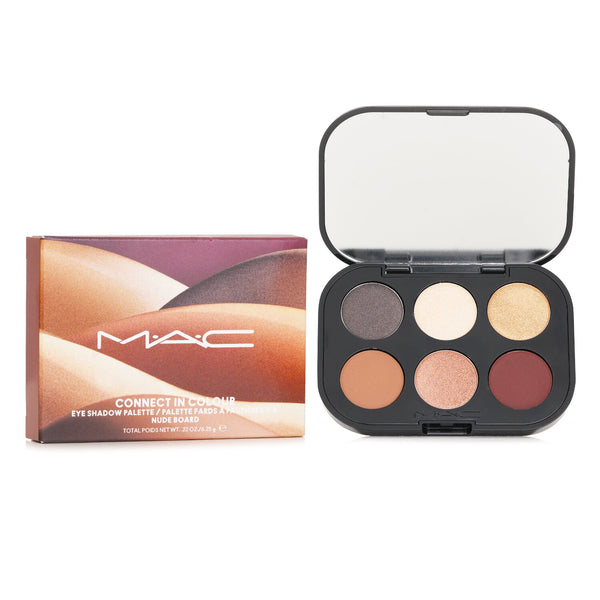 MAC Connect In Colour Eyeshadow Palette X6 - # Nude Board  6.25g