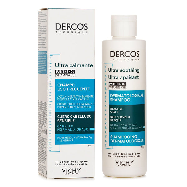Vichy Dercos Ult Shot Shampo Normal/Oily Hair  200ml