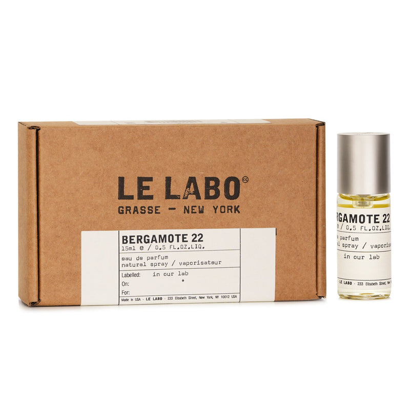 Le Labo Bergamote 22 Eau De Parfum Spray  15ml/0.5oz