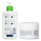 Eve Lom Eve Lom Cleanser 236ml X CeraVe Hydrating Cleanser For Normal to Dry Skin (With Pump) 200ml  2pcs