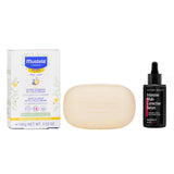 Mustela Mustela Gentle Soap With Cold Cream 100g X Natural Beauty Intensive Multi-Corrective Serum - Mandelic Acid 18% (Exp Date: 12/2025) 35ml  2pcs
