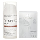 Olaplex Olaplex No. 6 Bond Smoother 100ml X Natural Beauty r-PGA Deep Hydration Moisturizing Cushion Mask (Exp Date: 01/2026) 6x 20ml  2pcs
