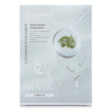 mori beauty by Natural Beauty Hydra Solution Cushion Mask (Whitening Radiance)  3pcsx 23ml/0.78