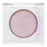 Urban Decay 24/7 Moondust Glitter Eyeshadow Singles - Crushin' Hard - Peachy Pink Base With Silver Micro Pearls  1.8g