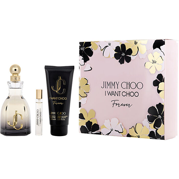 Jimmy Choo I Want Choo Forever Eau De Parfum Spray & Body Lotion & Eau De Parfum Spray 7.5ml/0.25oz Min 100ml/3.3oz