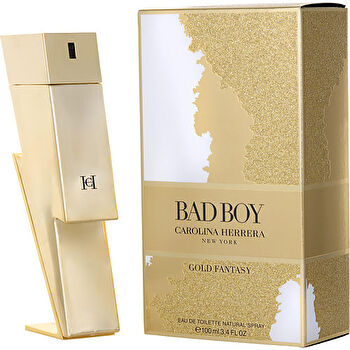 Carolina Herrera Ch Bad Boy Gold Fantasy Eau De Toilette Spray (collector's Edition 2022) 100ml/3.4oz