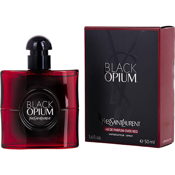 Yves Saint Laurent Black Opium Eau De Parfum Over Red Spray 50ml