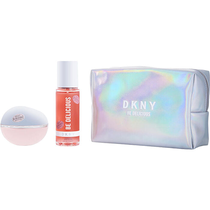 Donna Karan Dkny Be Delicious Fresh Blossom Eau De Parfum Spray & Body Mist 125ml/4.2oz & Pouch 100ml/3.4oz