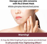 numbuzin Sheet Mask Mask Multipack (5 Sheets) - No.1 to No.5 Best Collection | Hydrating, Pores, Calming, Brightening & Anti-Aging Skin Care Set