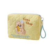 Cute Puppy Handheld Cosmetic Makeup Bag
