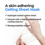 POST ALPHA First Cooling Mask – Refreshing Hydrating Sheet Mask for Daily Skin Comfort