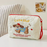 Cute Puppy Handheld Cosmetic Makeup Bag